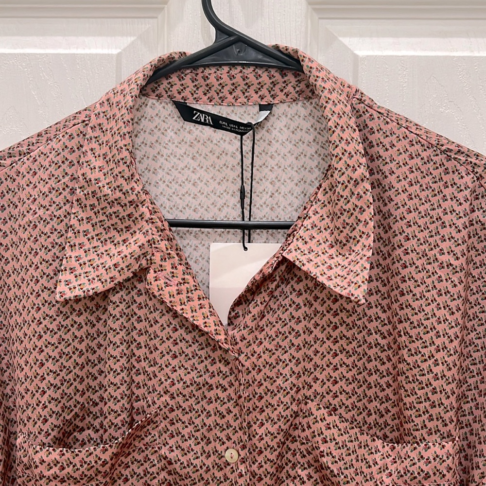 ZARA BUTTON DOWN DRESS